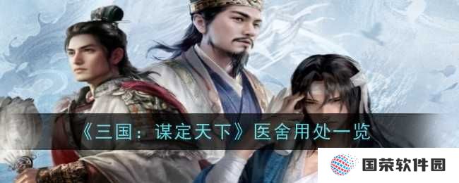 《三国：谋定天下》医舍大揭秘！原来是“养生局”本局？