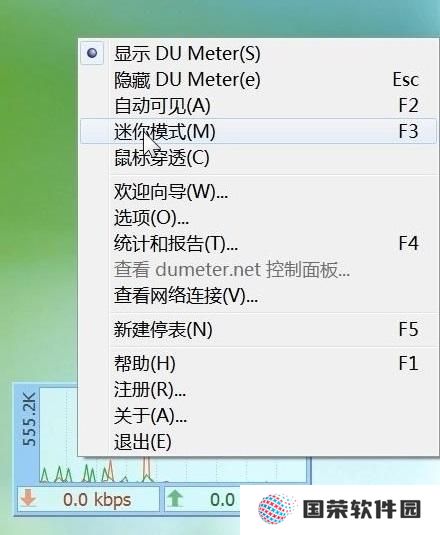 DU Meter网络流量监视器纯净版