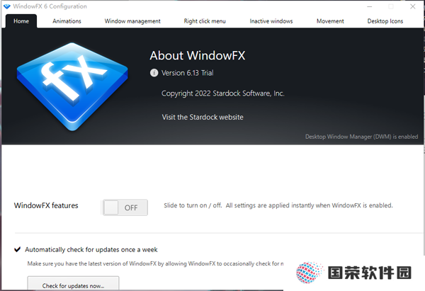 StardockWindowFX专业版