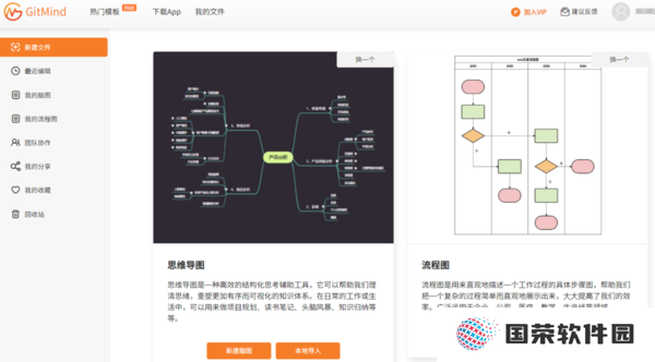 如何在Gitmind中添加导图节点